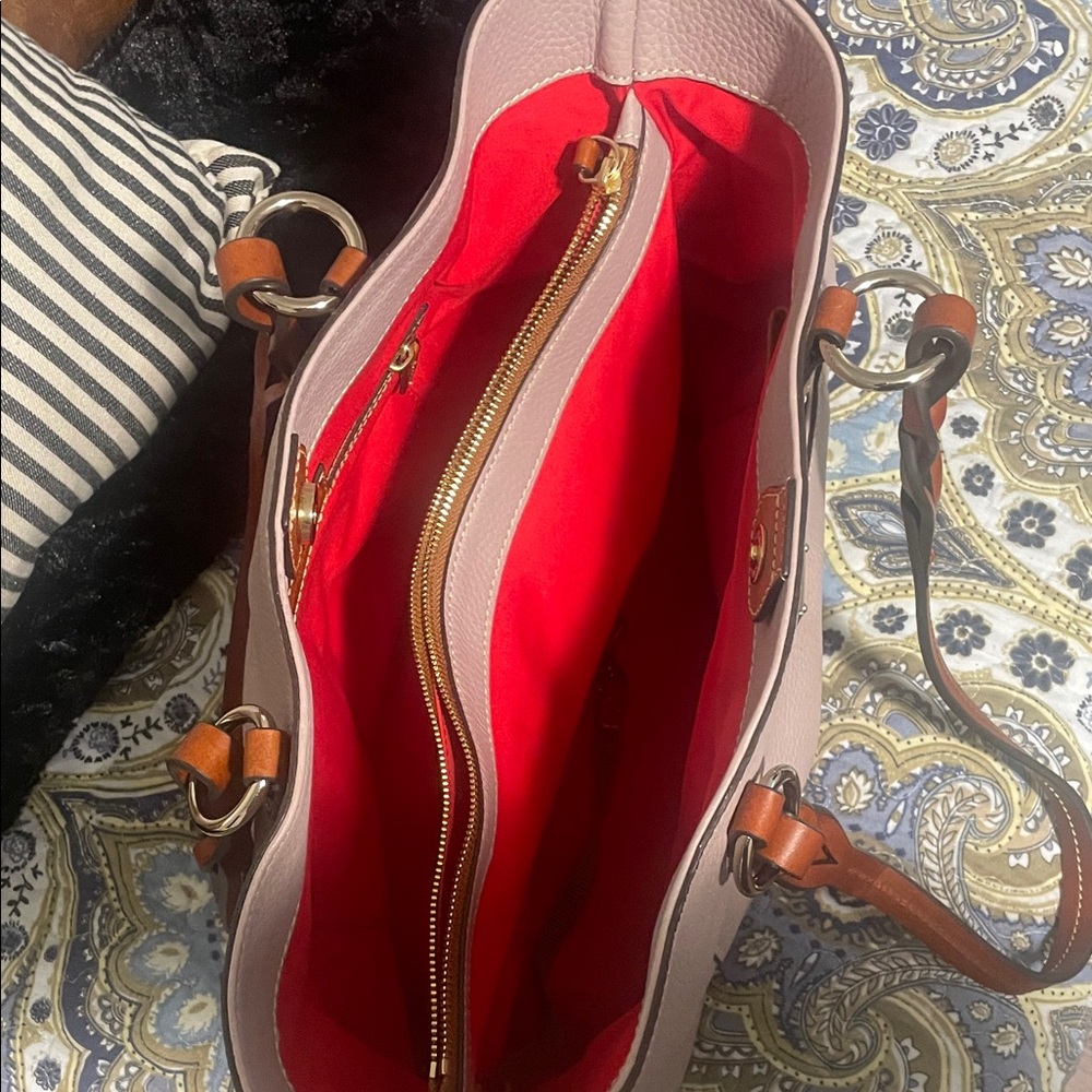 Dooney & Bourke Pebbled Leather Tote - Picture 8 of 9